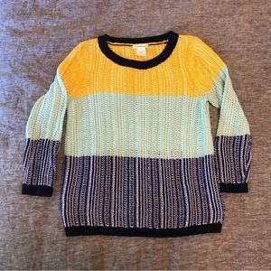 Club Monaco Open Stitch Sweater
